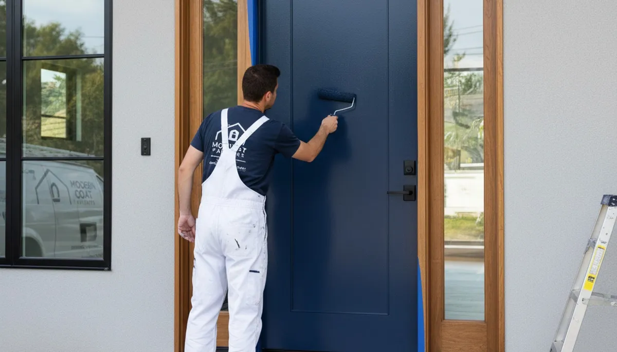 Professional door painting and refinishing service in Denver, CO for exterior and interior home doors
