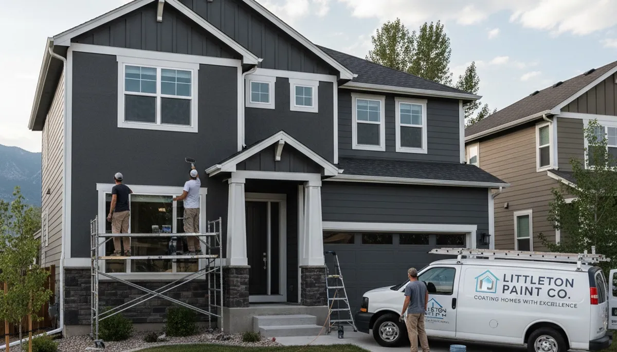 Denver, CO house painting crew providing professional interior and exterior painting services